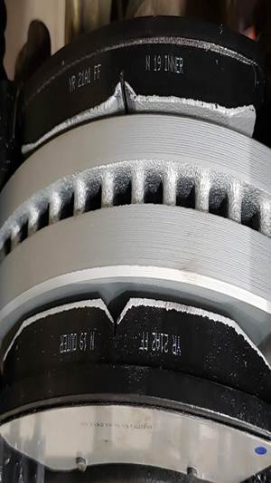 RF Pads Worn to Metal - Accomplished Auto image 2